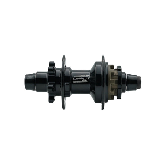SD Ace V2 Rear Cassette HSX Disc Brake BMX Race Hub - 10mm - Black