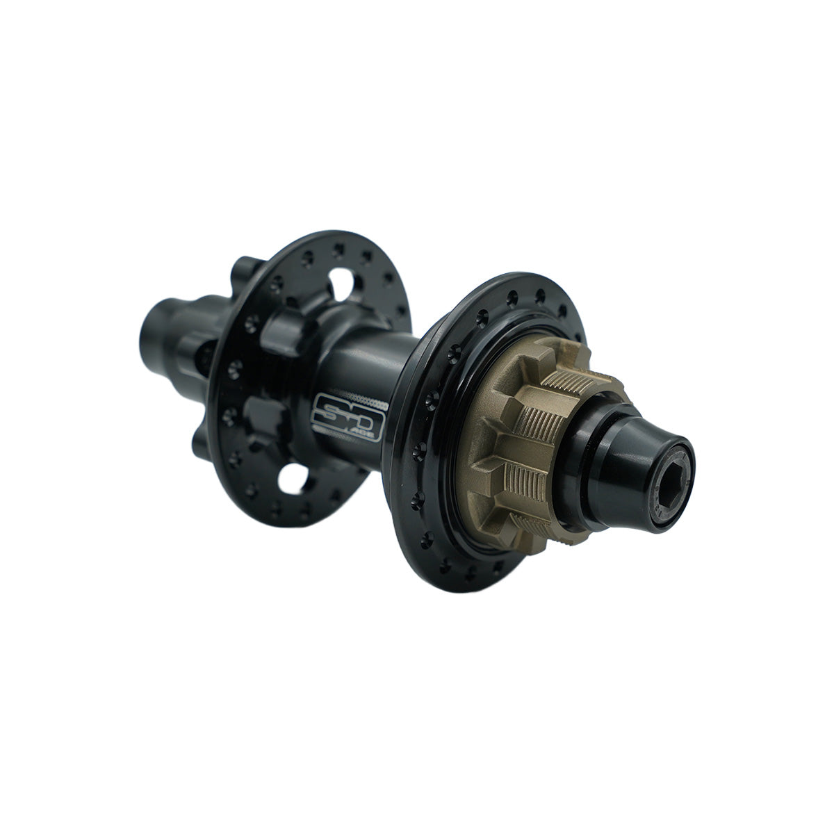 SD Ace V2 Rear Cassette HSX Disc Brake BMX Race Hub - 10mm - Black
