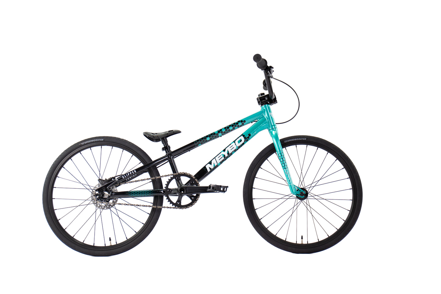 Meybo Clipper 2026 BMX Race Bike - Black/Green/White