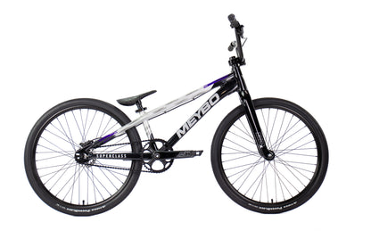 Meybo Superclass 2026 BMX Race Bike - Black/Grey/Purple