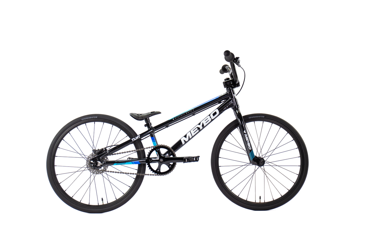 Meybo TLNT 2026 BMX Race Bike - Black/White/Blue