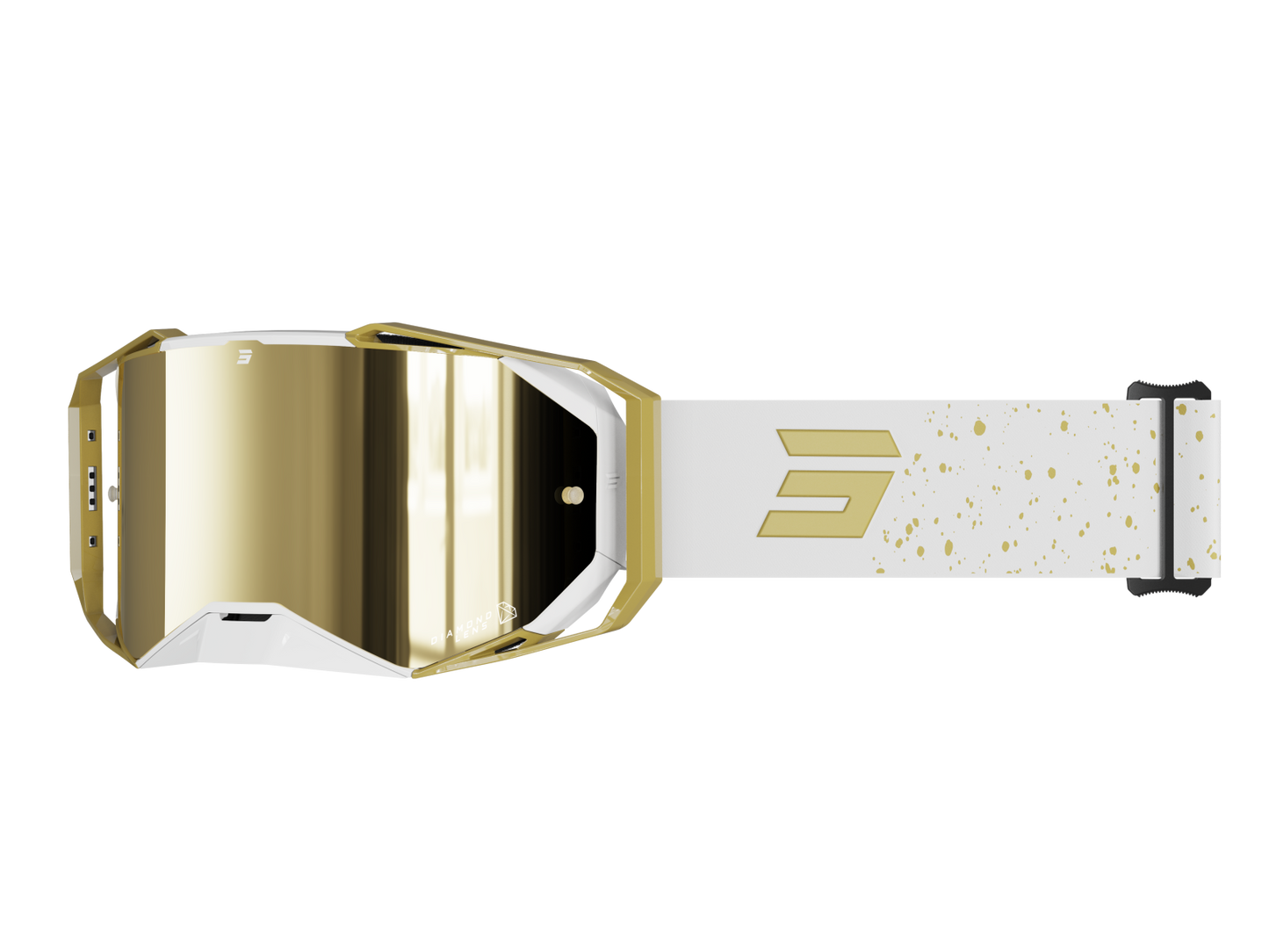 Shot Lite BMX Race/Downhill Goggles - Mist Gold Glossy