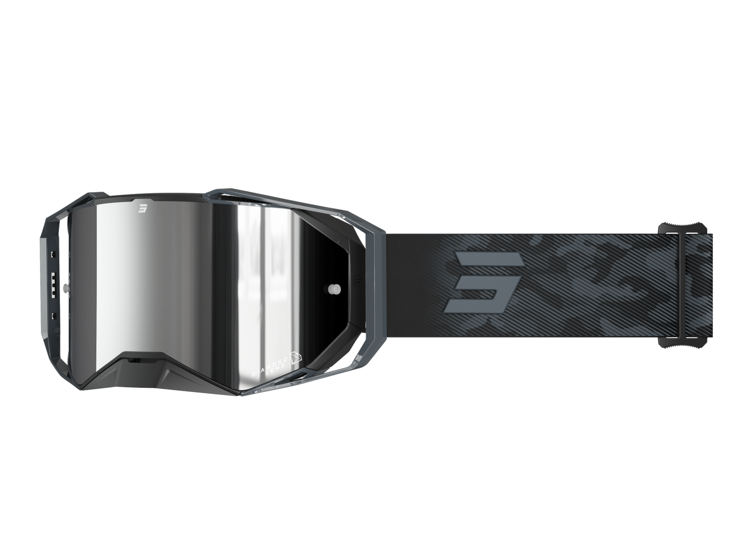 Shot Lite BMX Race/Downhill Goggles - Patrol Matte Grey