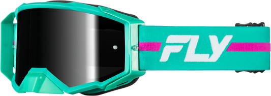 Fly Racing Zone Pro BMX Race/MTB/Downhill Goggles - Teal/Purple