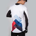 Stay Strong Chevron BMX Race/MTB/Downhill Jersey - White