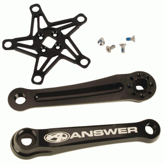 Answer Mini BMX Race Crankset - Black