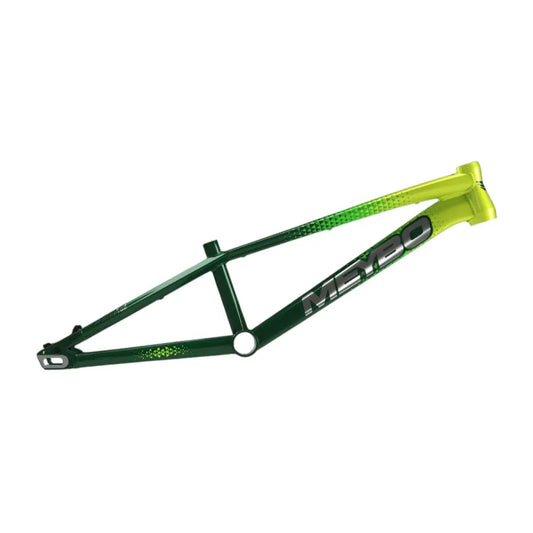 Meybo Holeshot 2026 BMX Race Frame - Army/Apple