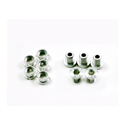 Avian Alloy BMX Race Chainring Bolts - Silver