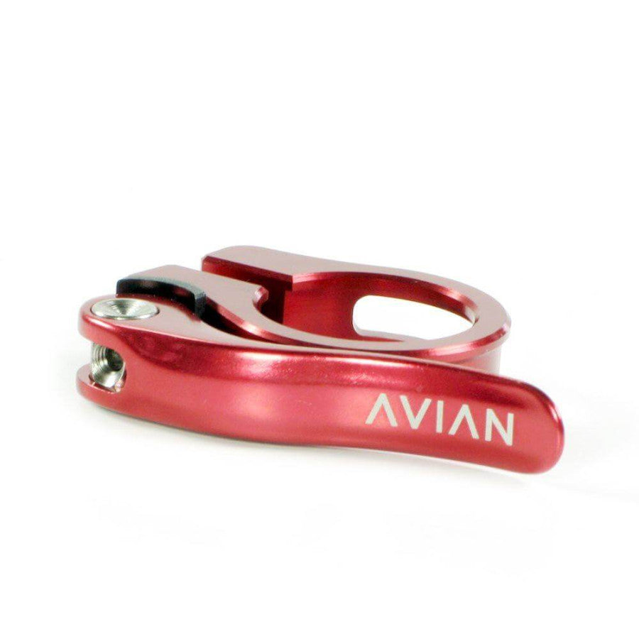 Avian Aviara CNC Quick Release BMX Race Seat Clamp - Red