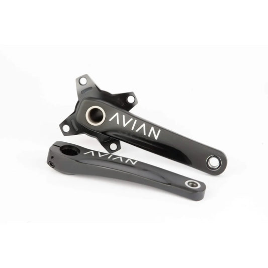 Avian Cadence 2-PC BMX Race Crankset - Black
