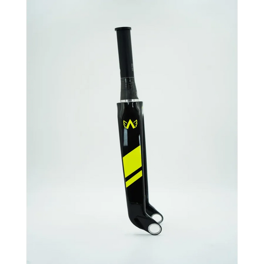 Avian Versus Tapered BMX Race Fork -  20mm - Evo Gloss Neo Yellow