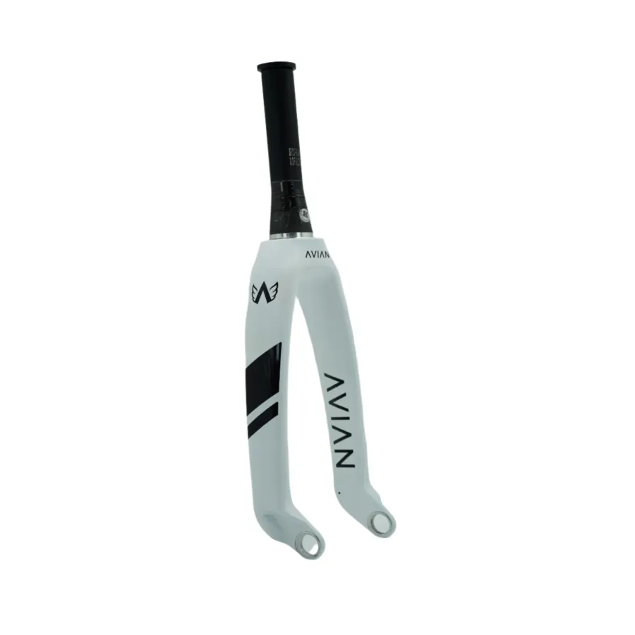 Avian Versus Tapered BMX Race Fork - 20mm - Evo SG White