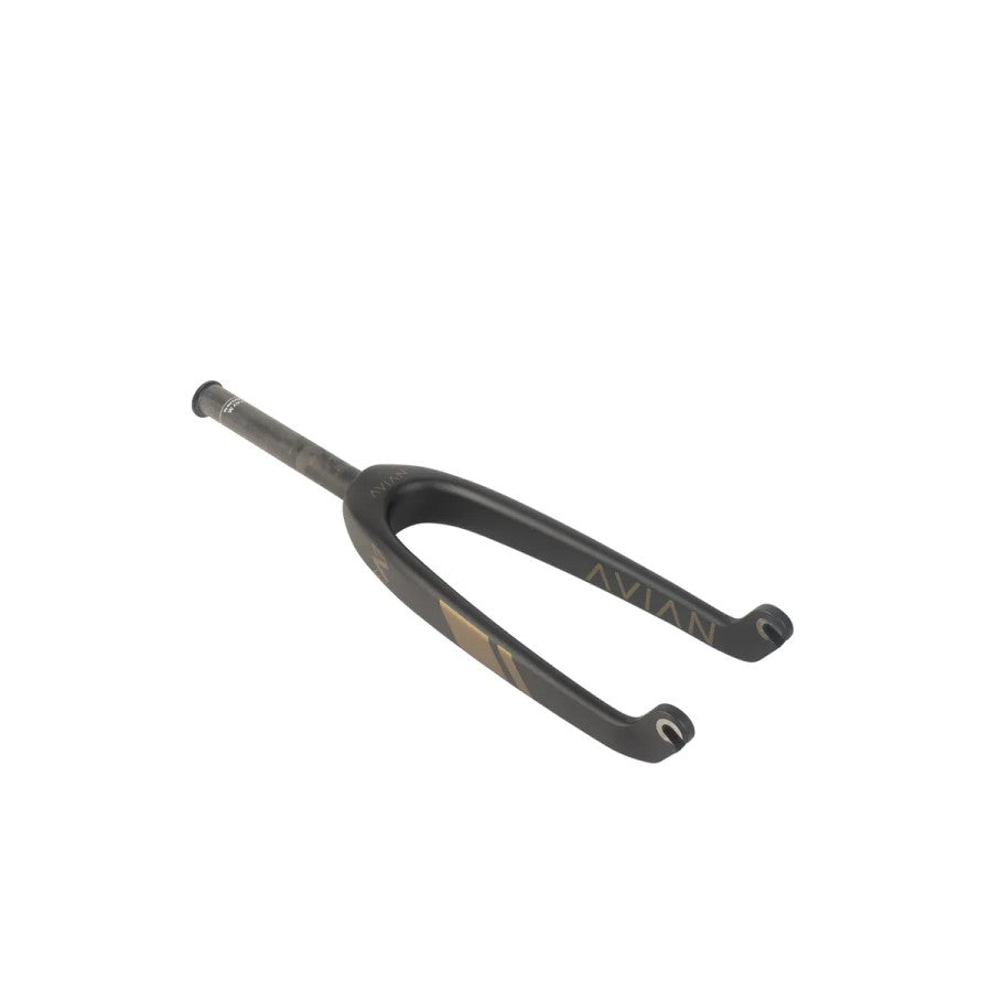 Youth Avian Versus Carbon BMX Race Fork - 10mm - Gold Evo