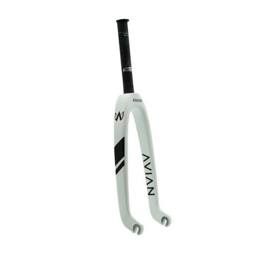 Youth Avian Versus Carbon BMX Race Fork - 10mm - SG White