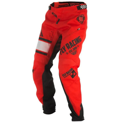 Fly Racing Kinetic Era BMX Race/MTB/Downhill Pants - Red/Black