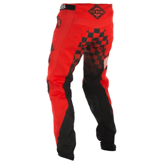 Fly Racing Kinetic Era BMX Race/MTB/Downhill Pants - Red/Black