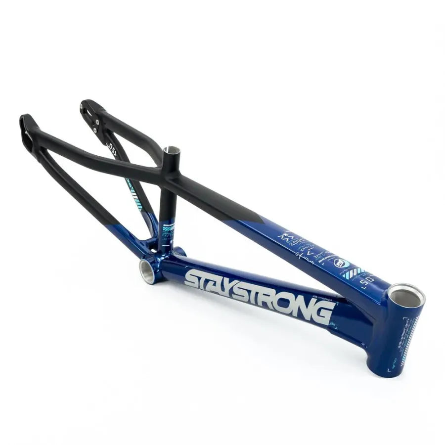 Stay Strong V5 Disc Only BMX Race Frame 2025 - Navy/Black