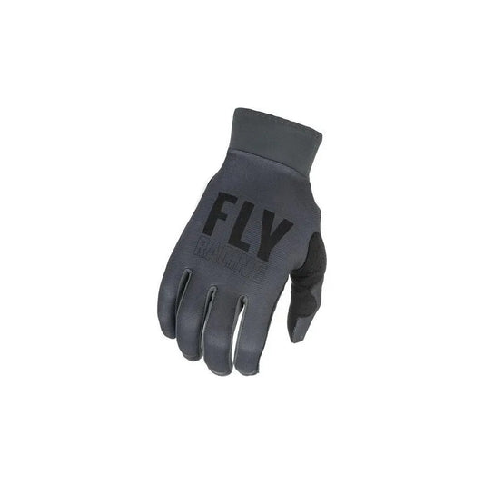 Fly Racing Pro Lite BMX Race/MTB/Downhill Gloves - Grey/Black