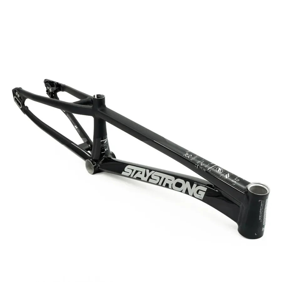Stay Strong V5 Disc Only BMX Race Frame 2025 - Black/Black
