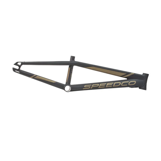 SpeedCo M2 Alloy BMX Race Frame - Matte Gold/Black