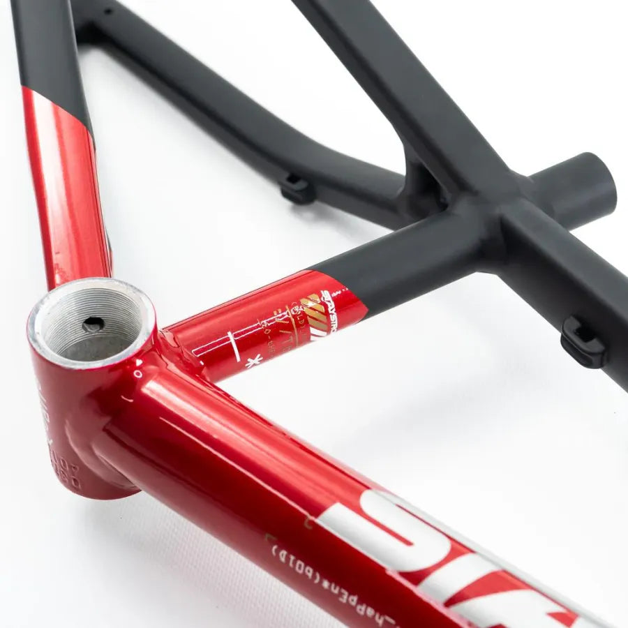 Stay Strong V5 Disc Only BMX Race Frame 2025 - Red/Black