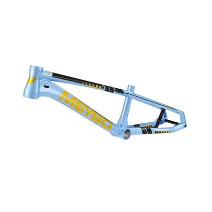 Meybo HSX Alloy 2026 BMX Race Frame - Sky/Gold/Black