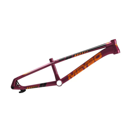 Meybo HSX Alloy 2026 BMX Race Frame - Berry/Orange/Black