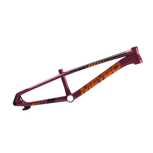Meybo HSX Alloy 2026 BMX Race Frame - Berry/Orange/Black