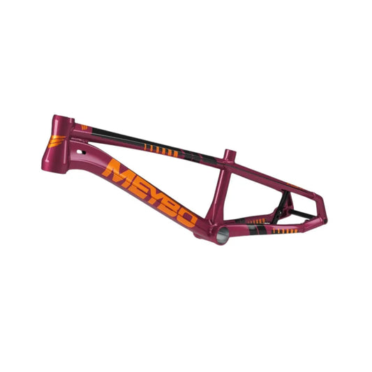 Meybo HSX Alloy 2026 BMX Race Frame - Berry/Orange/Black