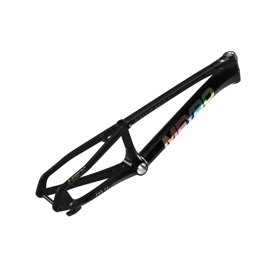 Meybo HSX 2025.5 Carbon BMX Race Frame - Matte Black/Black