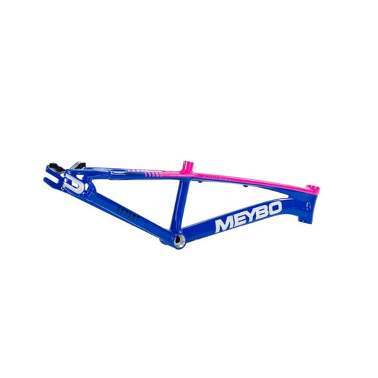 Meybo Holeshot 2025 BMX Race Frame - Blue/Pink/Black