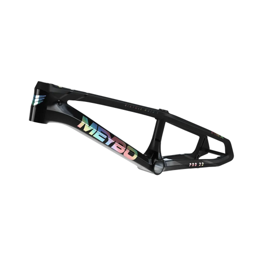 Meybo HSX 2025.5 Carbon BMX Race Frame - Matte Black/Black