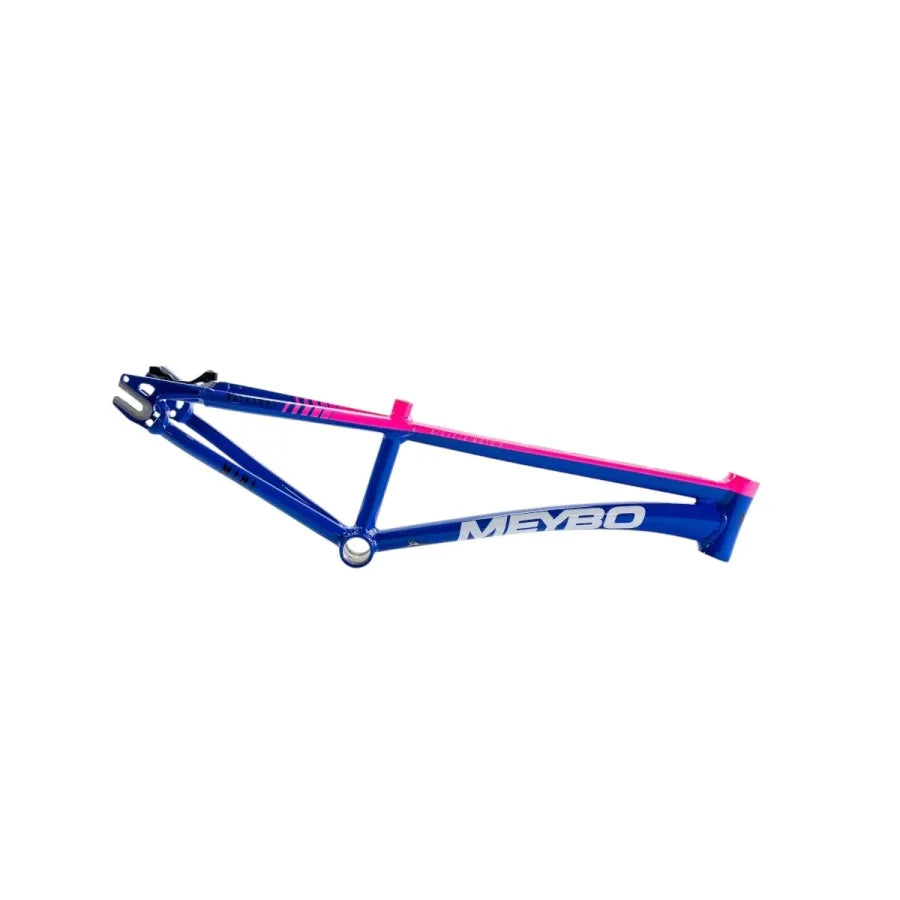Meybo Holeshot 2025 BMX Race Frame - Blue/Pink/Black