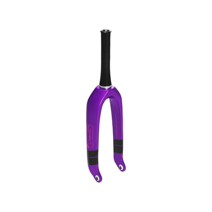 SD Tapered Carbon BMX Race Fork V2 Pro - 20mm - Purple/Pink/Black
