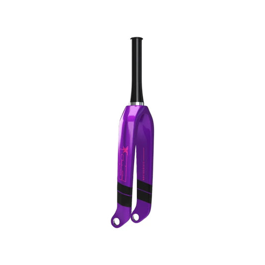 SD Tapered Carbon BMX Race Fork V2 Pro - 20mm - Purple/Pink/Black