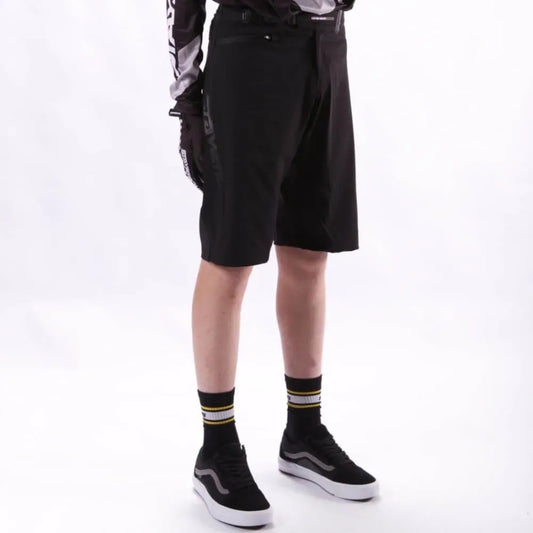 Stay Strong V2 BMX Race/MTB/Downhill Shorts - Black/Black