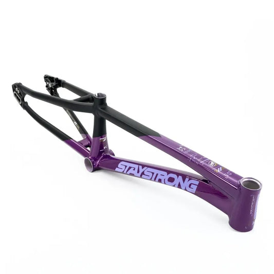 Stay Strong V5 Disc Only BMX Race Frame 2025 - Purple/Black