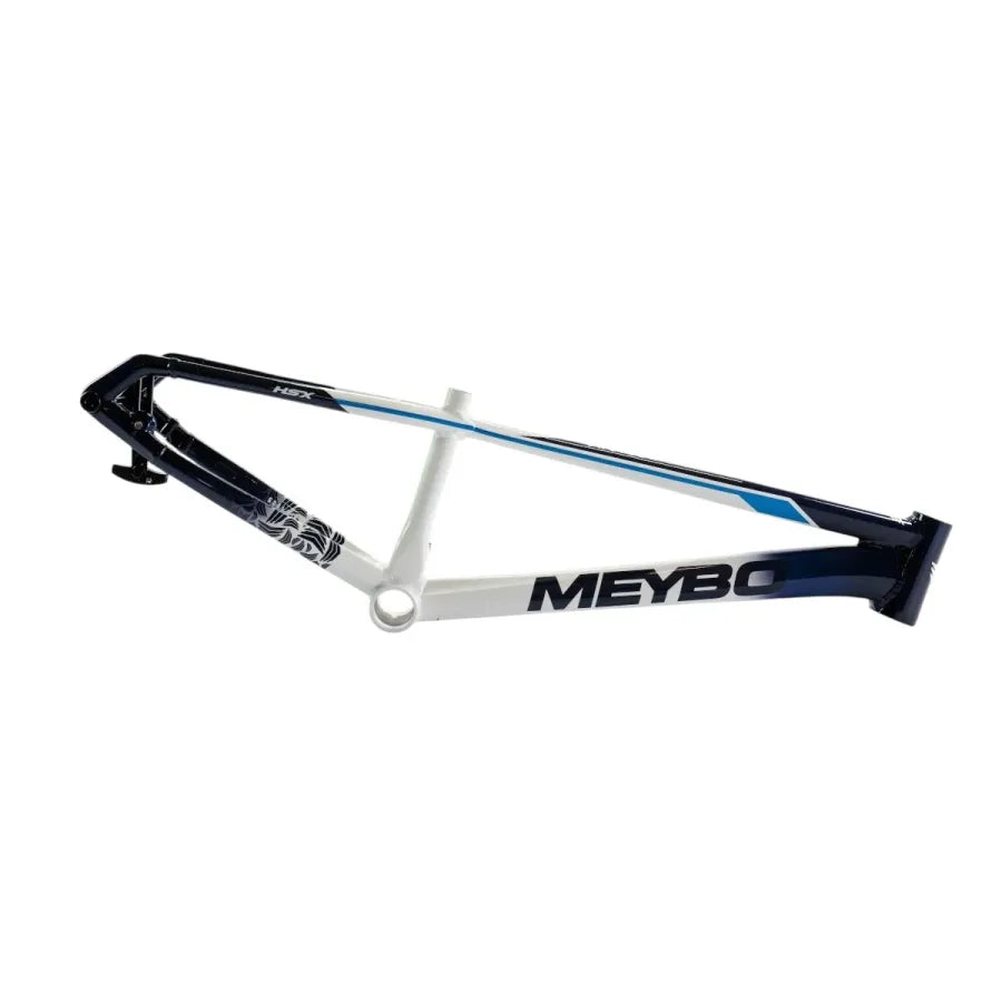 Meybo HSX 2025 Alloy BMX Race Frame - White/Navy/Blue