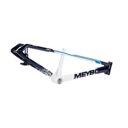 Meybo HSX 2025 Alloy BMX Race Frame - White/Navy/Blue