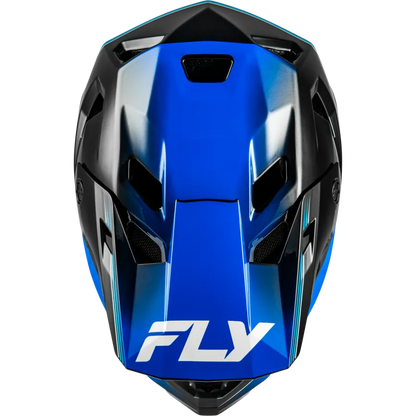 Fly Racing Rayce Repeat BMX Race/MTB/Downhill Helmet - Black/Blue