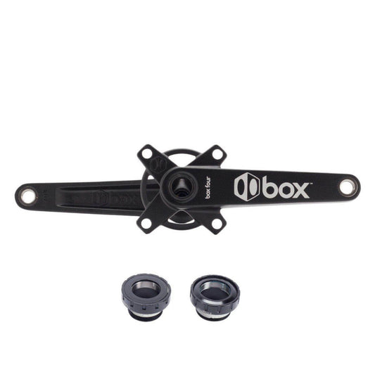 Box Four 2-Piece BMX Race Crankset - Black