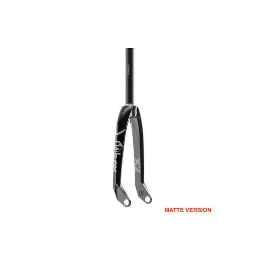 Box One Oversized X2 Pro Carbon BMX Race Fork - Matte Black