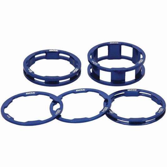 Box One BMX Race Stem Spacer Kit - Blue