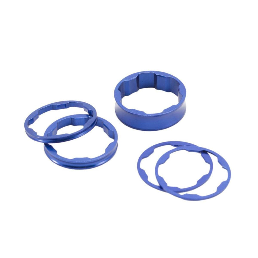 Box Two BMX Race Stem Spacer Kit - Blue