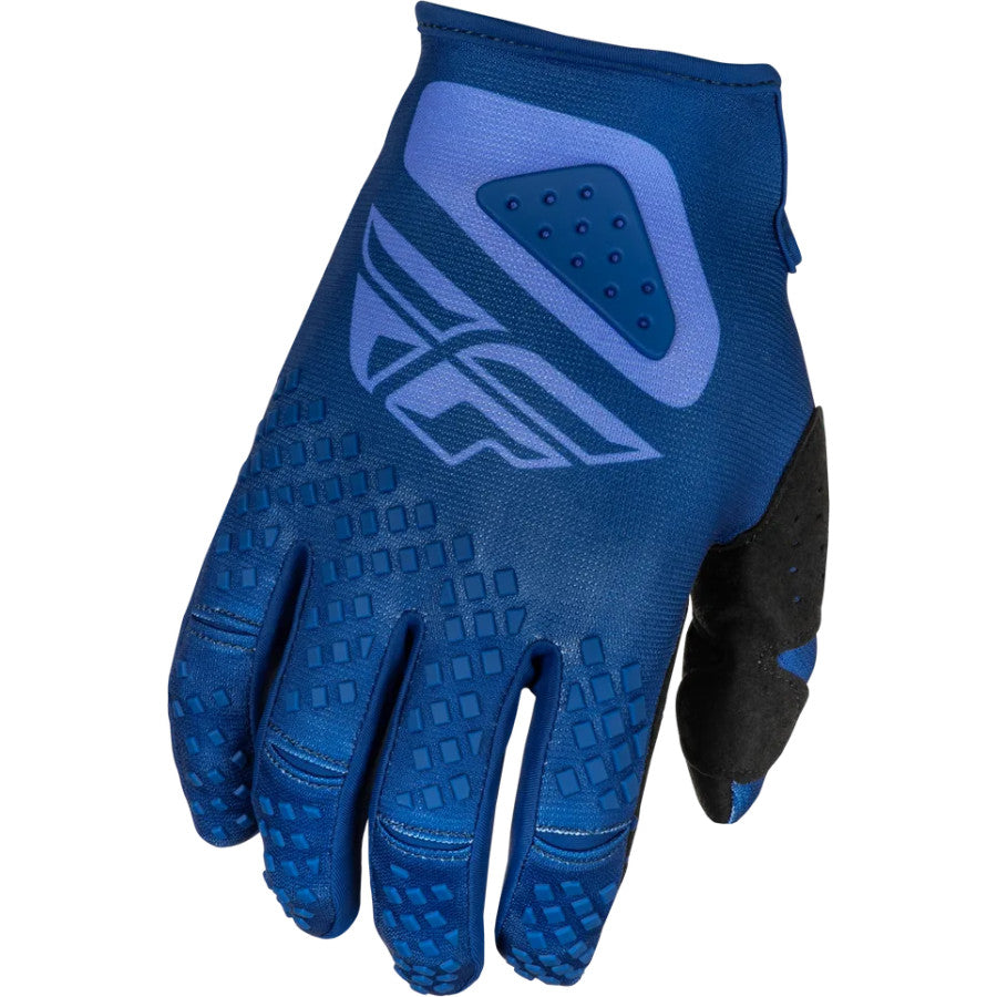 Fly Racing Kinetic Light 2025 BMX Race/MTB/Downhill Gloves - Ultramarine/Dark Blue