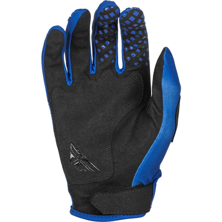 Fly Racing Kinetic Light 2025 BMX Race/MTB/Downhill Gloves - Ultramarine/Dark Blue