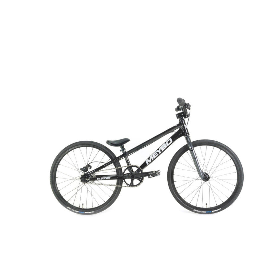 Meybo Clipper 2024 Disc Brake BMX Race Bike - Black/Grey/Dark Grey
