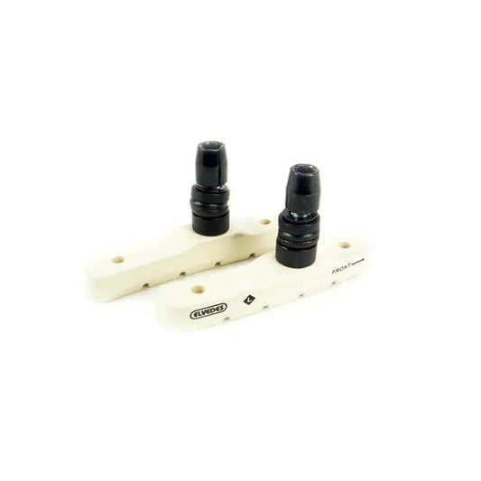 Elvedes BMX Race/MTB/Downhill Cartridge Brake Pads - 72mm - White