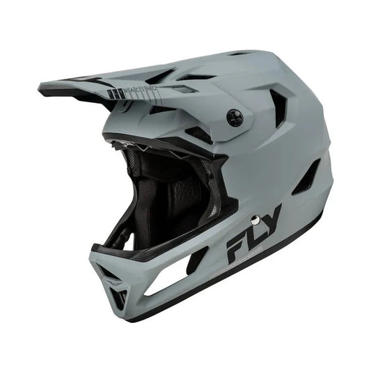 Fly Racing Rayce BMX Race/MTB/Downhill Helmet - Matte Grey