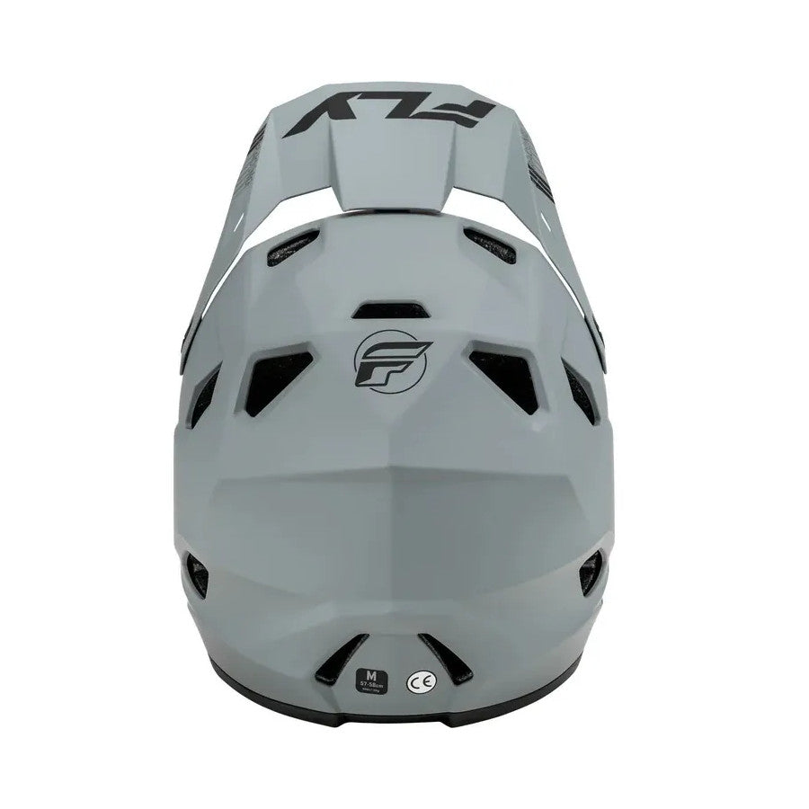 Fly Racing Rayce BMX Race/MTB/Downhill Helmet - Matte Grey